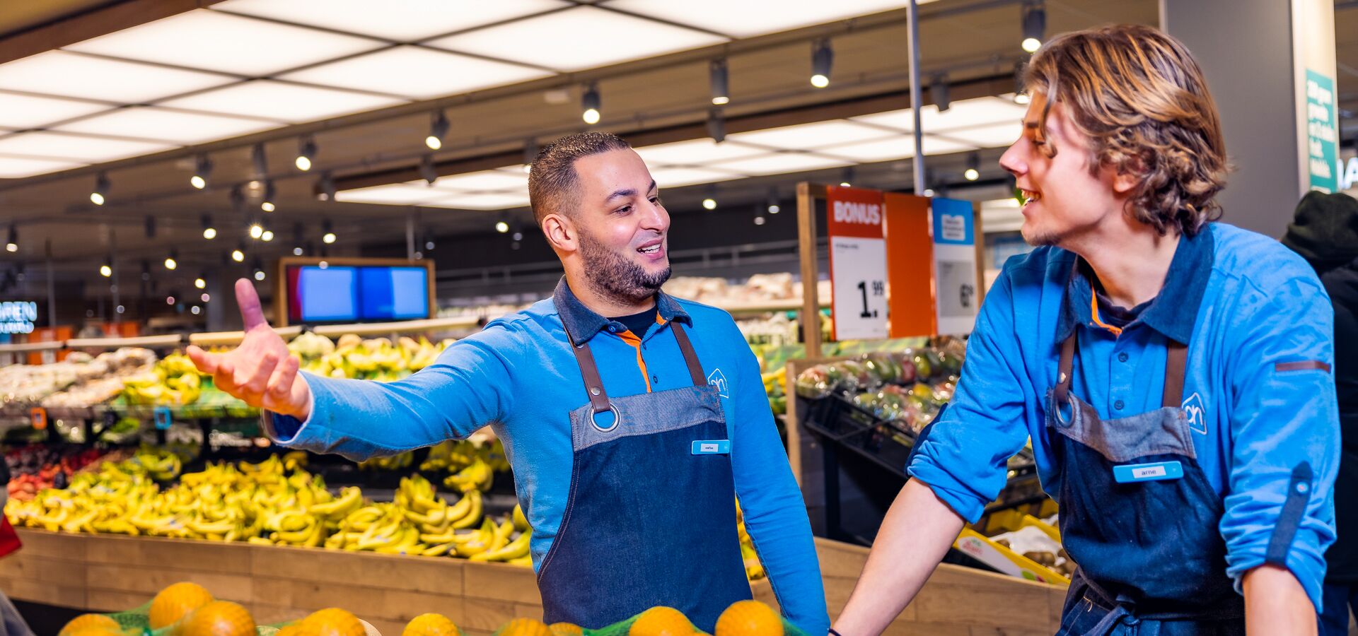  AH Medewerker Vers agf groenteman Albert Heijn