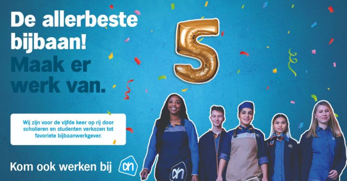 Albert Heijn voor de vijfde keer verkozen tot favoriete